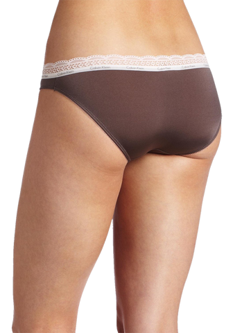 Calvin Klein Women's Lace and Sheen Bikini