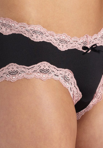 Intimo Women's Micro Lace Boyshort