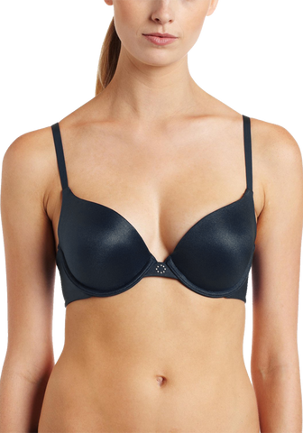 Tailored Satin Demi Bra