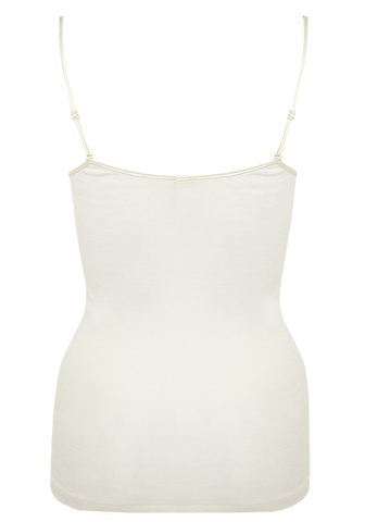 Wool and Silk Spaghetti Strap Top