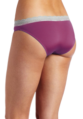 Calvin Klein Women's Lace and Sheen Bikini