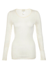 Pure Silk Long Sleeve Top